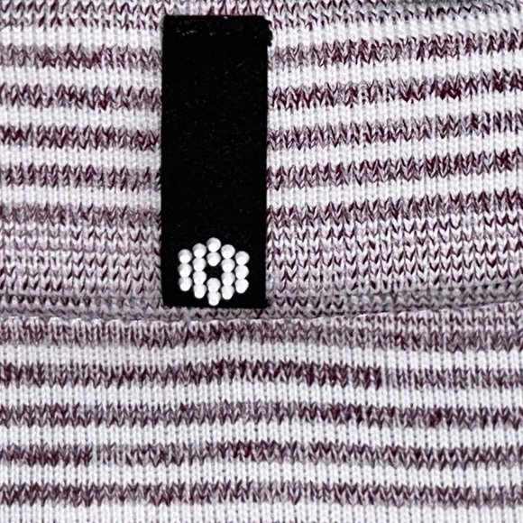 NEW ~ PUMA GOLF White & Purple Striped Dry Cell Polo Shirt Size Small - Picture 5 of 12